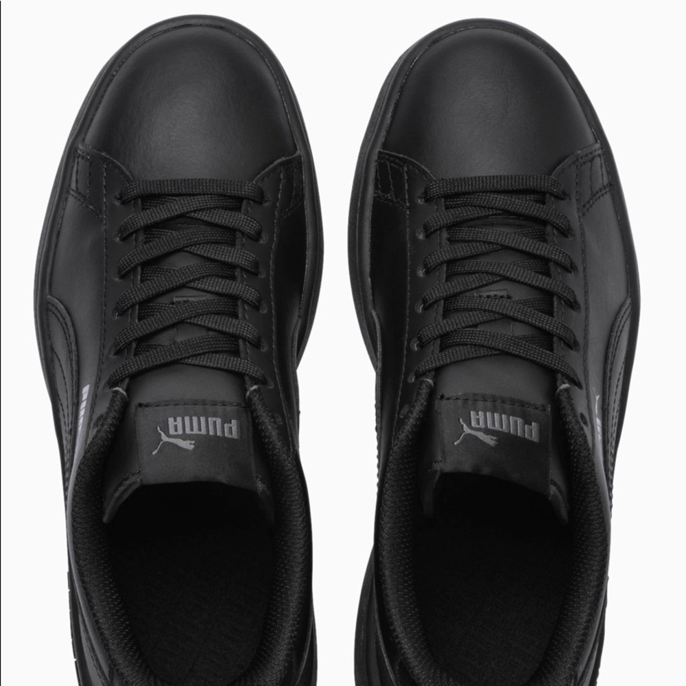 PUMA Smash v2 Leather Sneakers JR